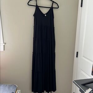 Zenana Outfitters Black Sleeveless Maxi Sundress